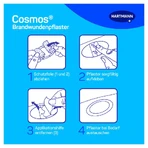 Cosmos plasturi pentru arsuri 8 buc