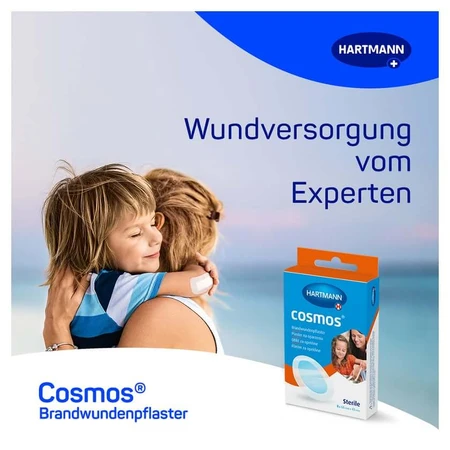 Cosmos plasturi pentru arsuri 8 buc