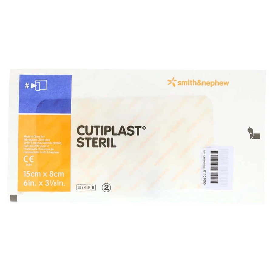Cutiplast sterylny opatrunek na ranę 8x15 cm 1 szt.: ceny i cechy