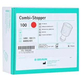 Kombi Stopper Verschlusskonen rot 100 St