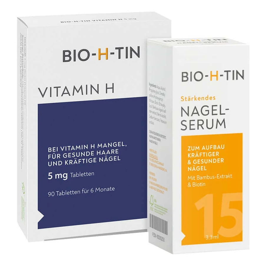 BIO-H-TIN Vitamin H + nail serum 1 set