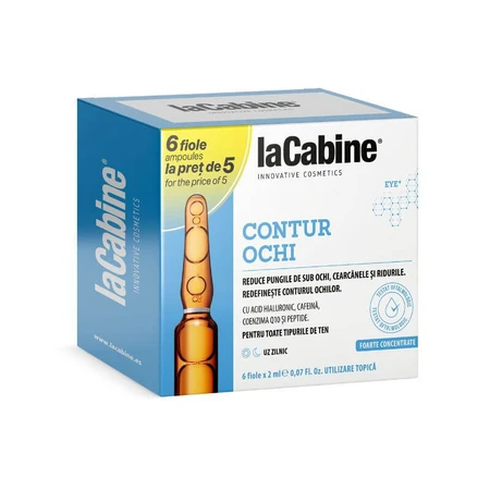 Oogcontourflacon, 5+1 flacon x 2 ml, La Cabine