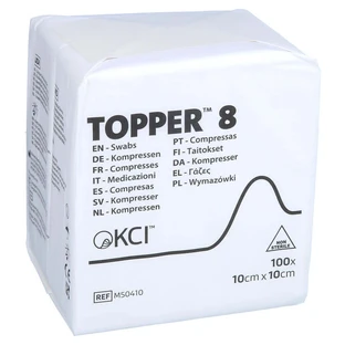 Topper 8 Compr.10x10 cm niet-steriel 100 st.
