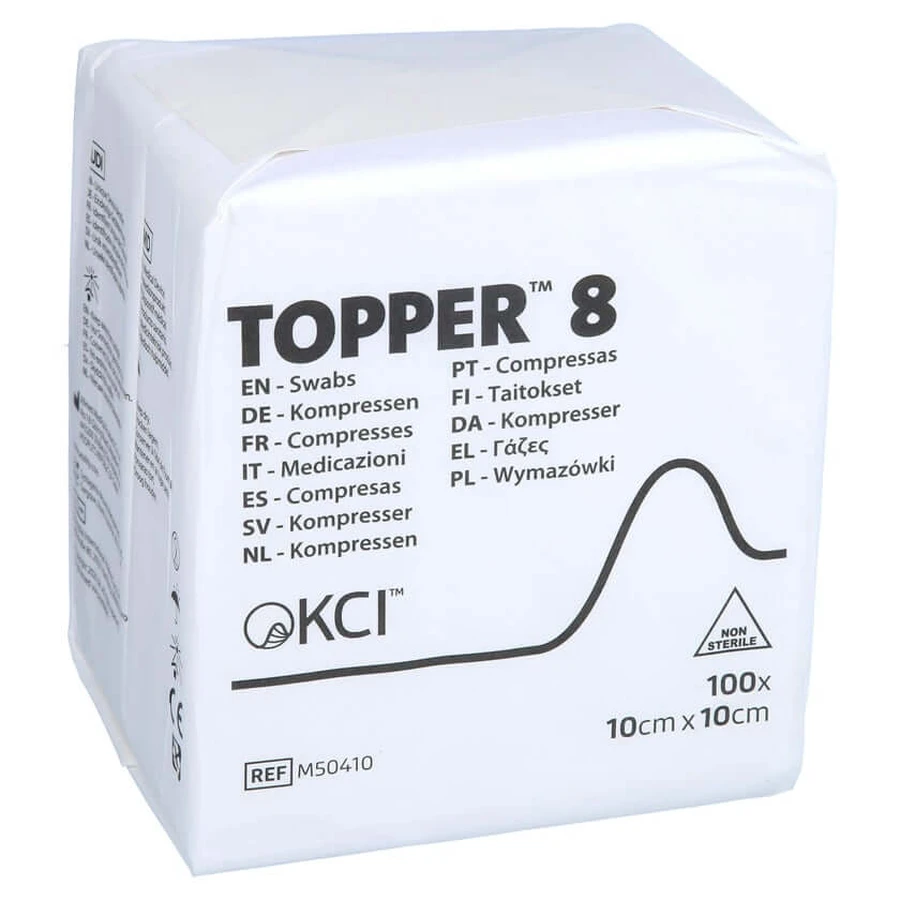 Topper 8 Compr.10x10 cm non-sterile 100 pcs.