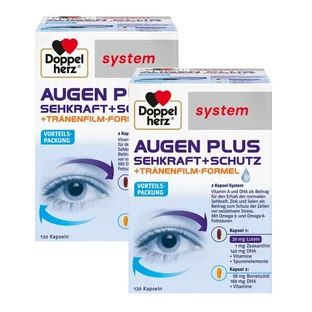 Paquete doble Sistema Doppelherz Augen Plus 2X120 St