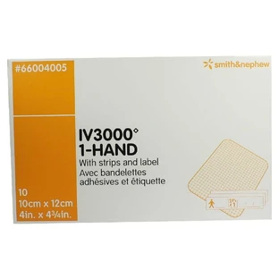 Opsite IV 3000 10x12 cm transparante canule 10 stuks.