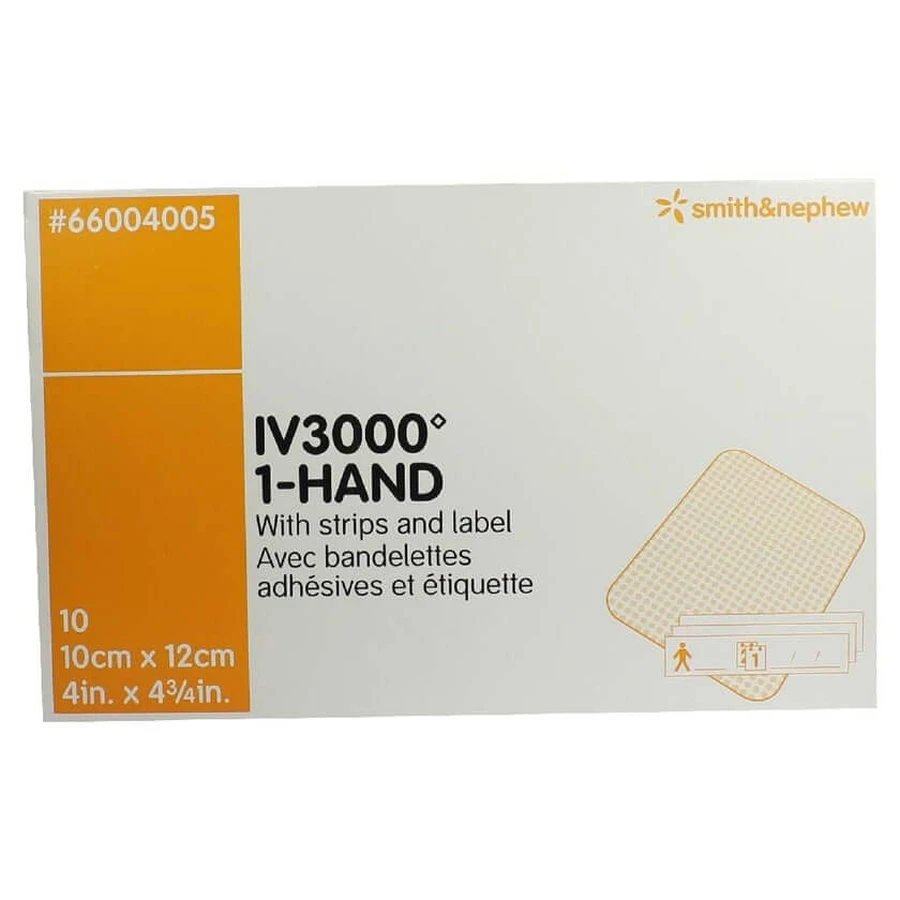 Opsite IV 3000 10x12 cm transparent cannulafi 10 pcs.
