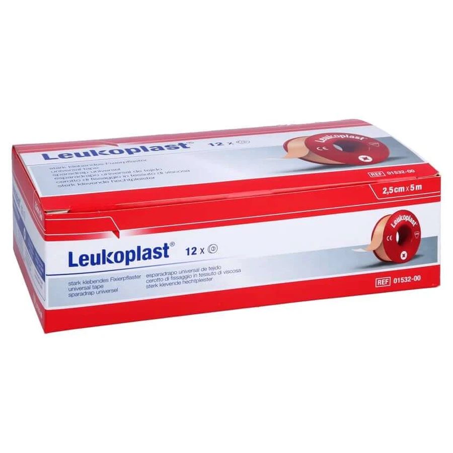 Leukoplast 2.5 cmx5 m 12 pcs