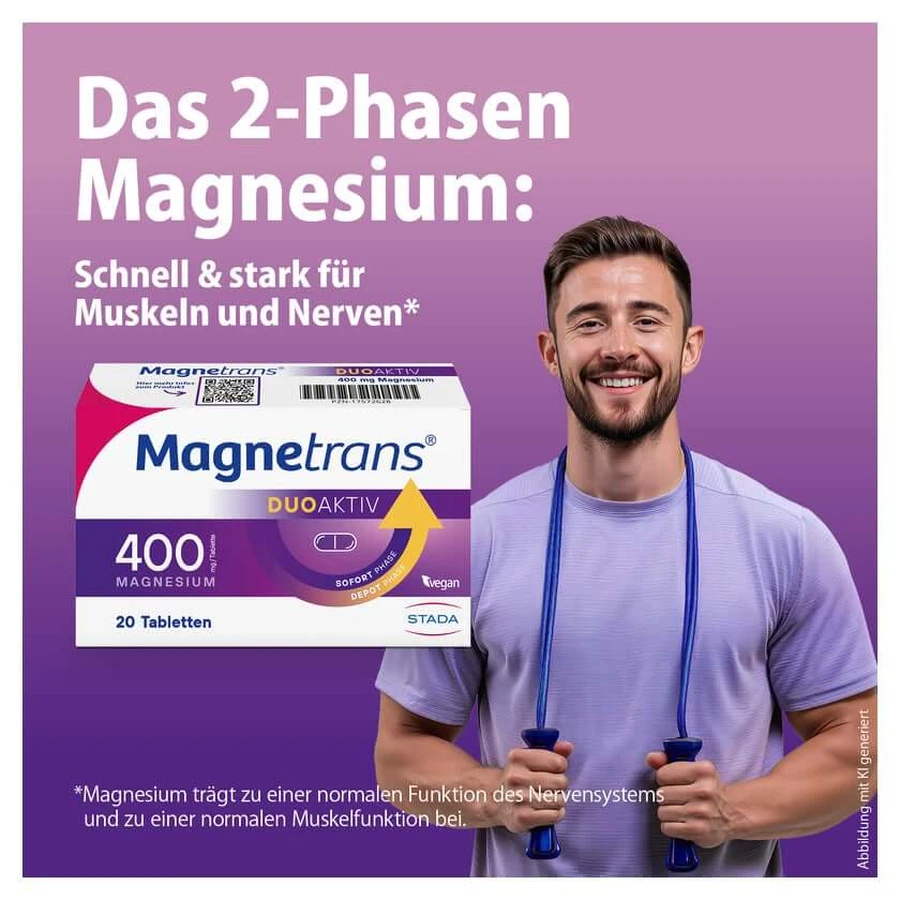 Magnetrans Duo-aktiv 400 Mg Tabletten 20 St