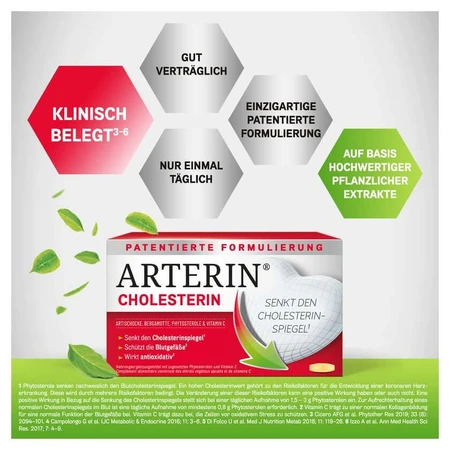 Arterin Cholesterol Tablets 30 St