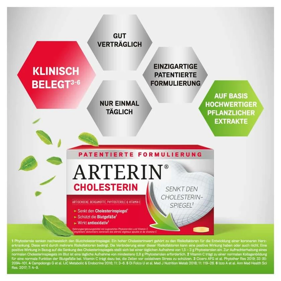 Arterin Cholesterol Tablets 30 St