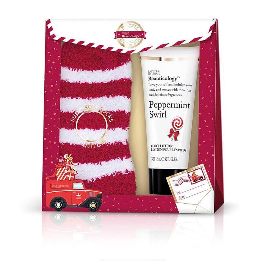 Cumpără BH Set 2 piese BCRD18SOCK - Sosete pufoase/ Lotiune picioare 125ml BH Set 2 piese BCRD18SOCK - Sosete pufoase/ Lotiune picioare 125ml
