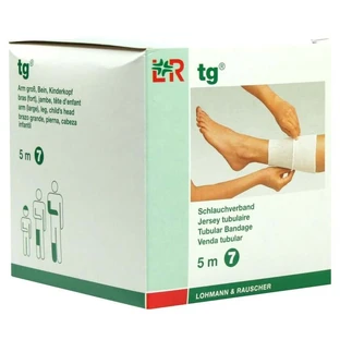 Bandage tubulaire TG taille 7 5 m blanc 1 pc