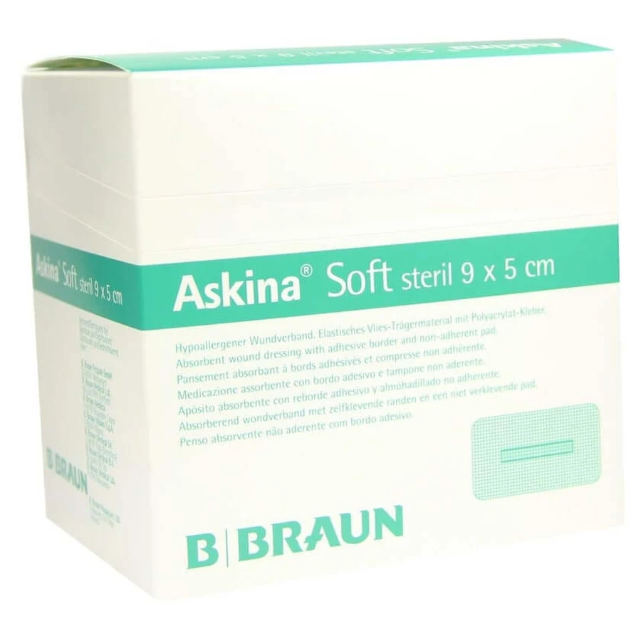 Askina Soft Wound Dressing 5x9 cm sterile 50 pcs.