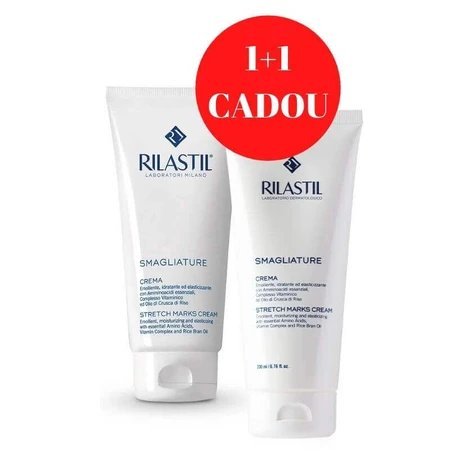 Rilastil Stretch Marks - Cremepackung x 200 ml 1+1 GESCHENK