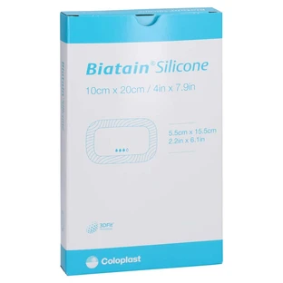Biatain Siliconen schuimverband 10x20 cm 5 st.