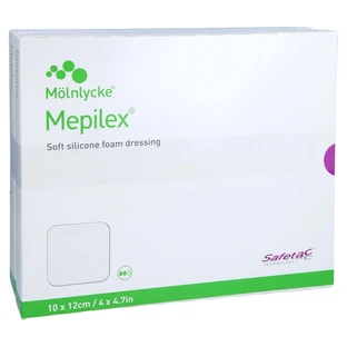 Mepilex 10x12 cm foam dressing 10 pcs.