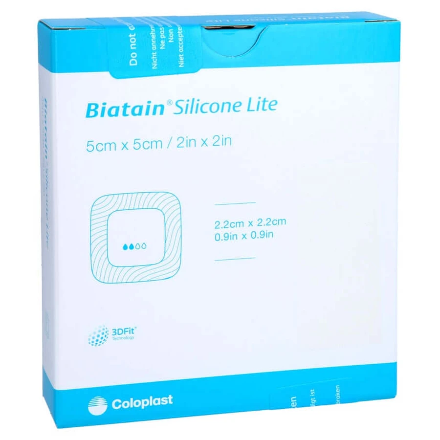 Biatain Silicone Lite schuimverband 5 st