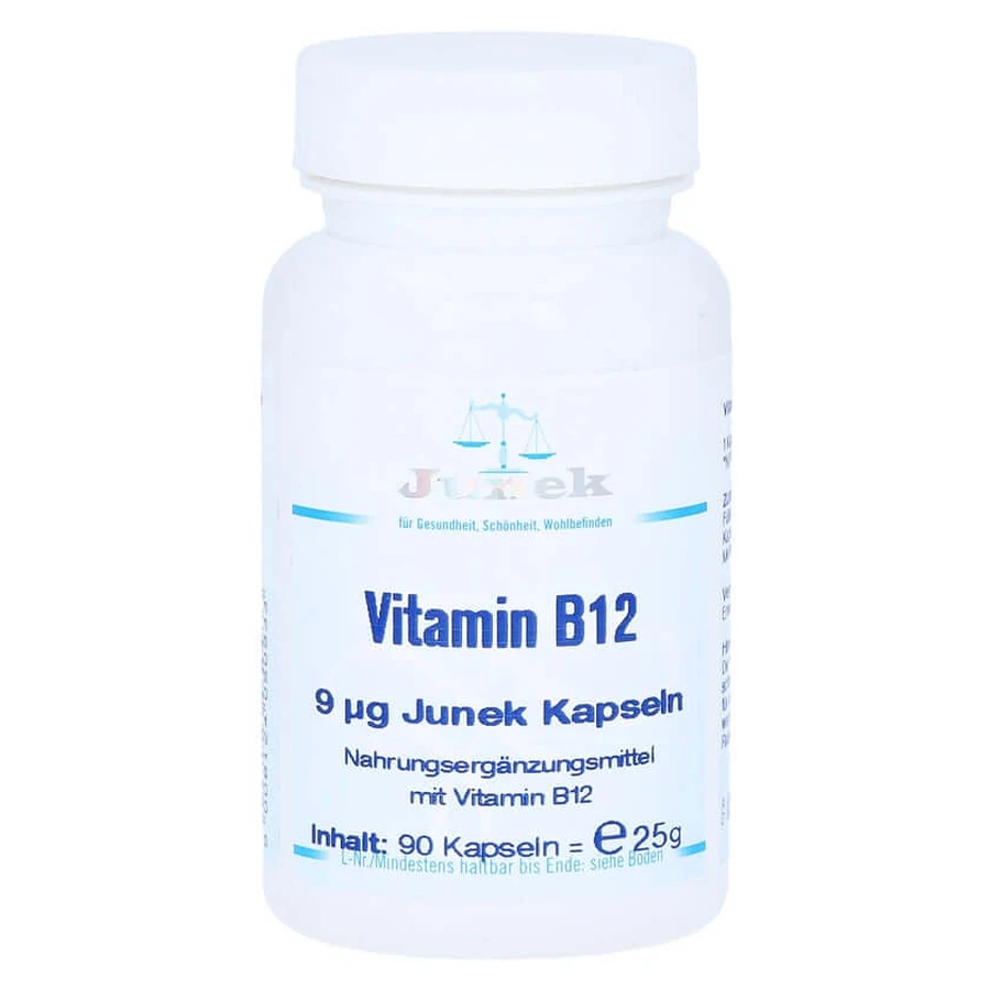 Vitamin B12 9 µg Junek Kapseln 90 St
