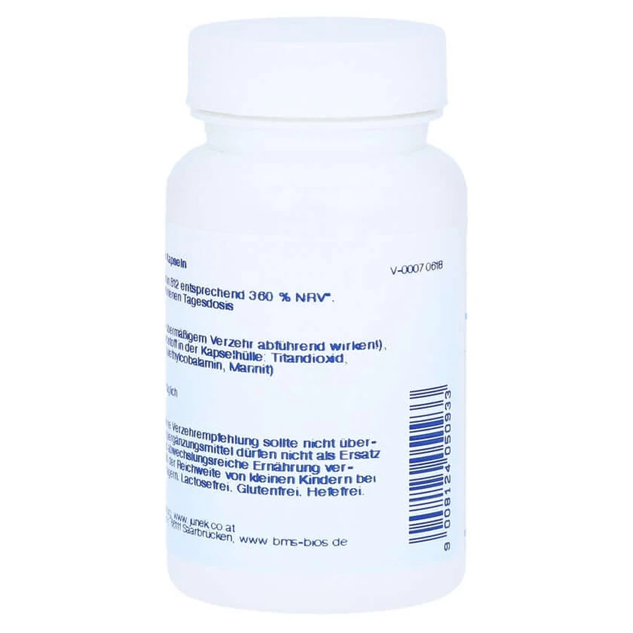 Vitamin B12 9 µg Junek Kapseln 90 St