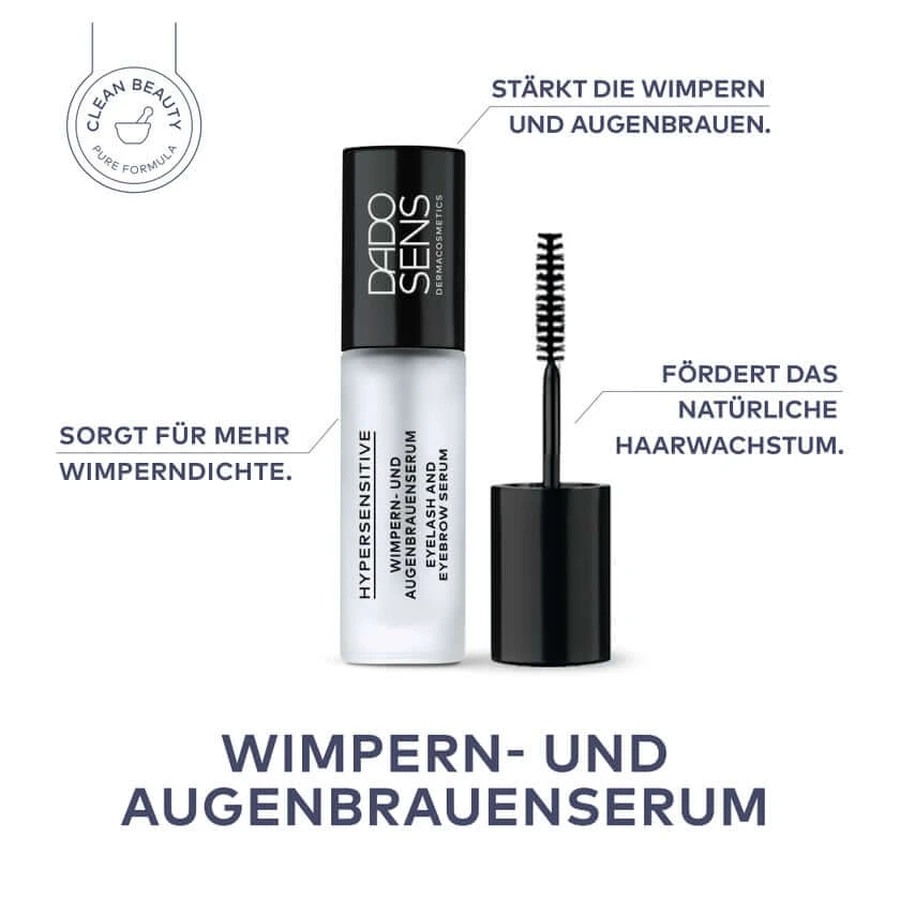 DADO SENS HYPERSENSITIVE WIMPERN- UND AUGENBRAUENSERUM - bei hypersensibler Augenpartie 4,5 ml