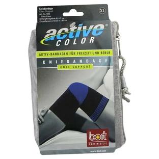 BORT Activecolor Kniebandage XL zwart 1 st
