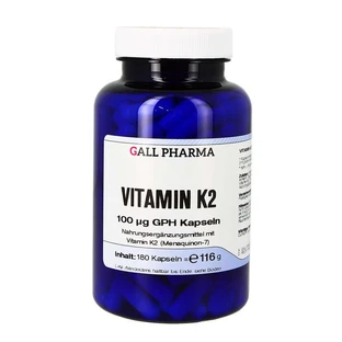 Vitamine K2 100 µg GPH Capsules 180 Capsules