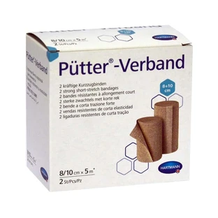 Bandage de Pütter 8/10 cmx5 m 2 pcs