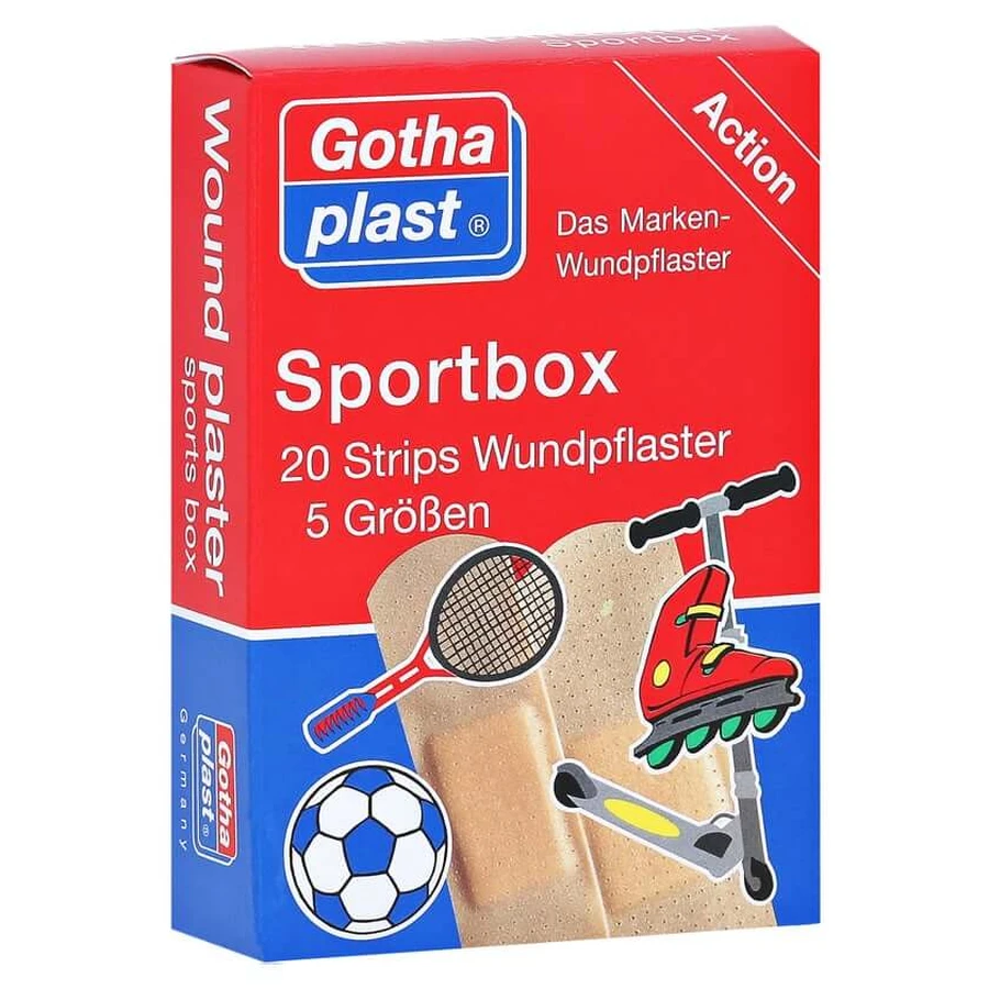 Gothaplast Sportbox Strips 5 maten 20 stuks