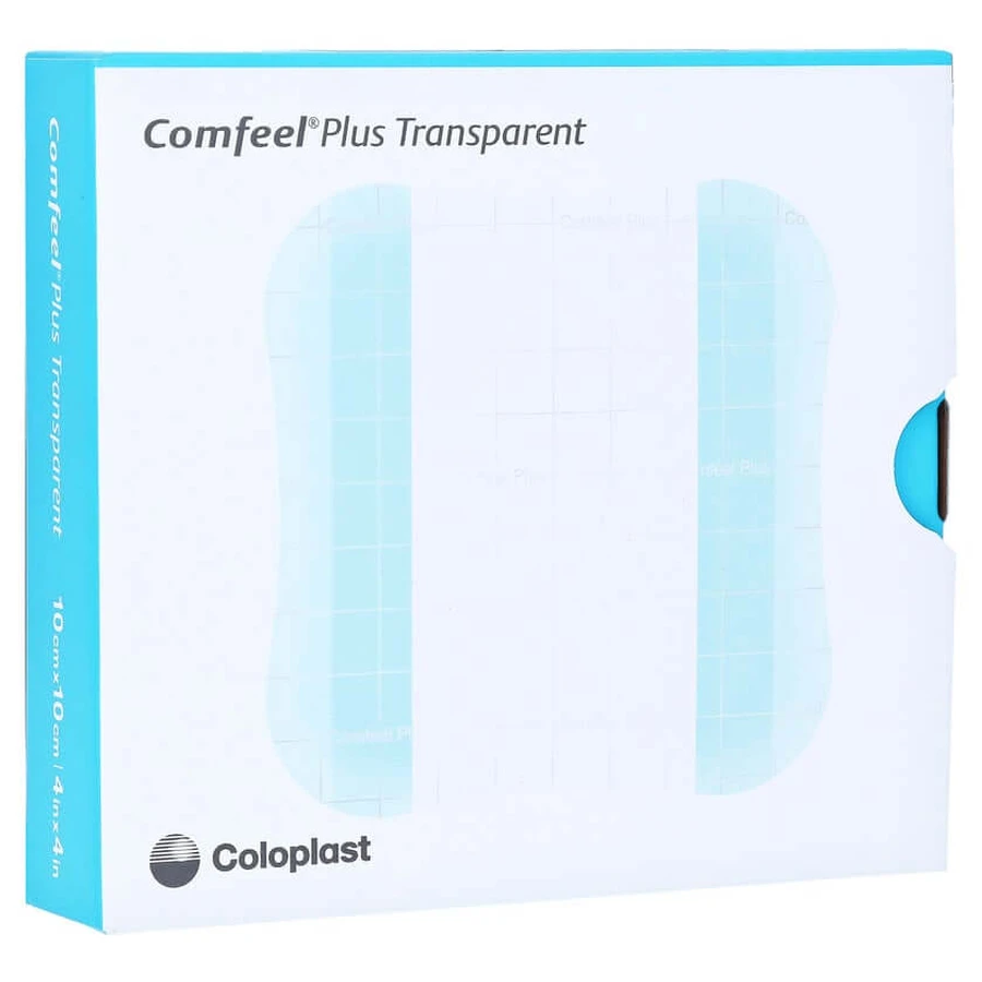Comfeel Plus Transparant Wondverband 10x1 10 st.
