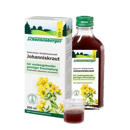 Schoenenberger Naturreiner Heilpflanzensaft St. Janskruid 200 ml