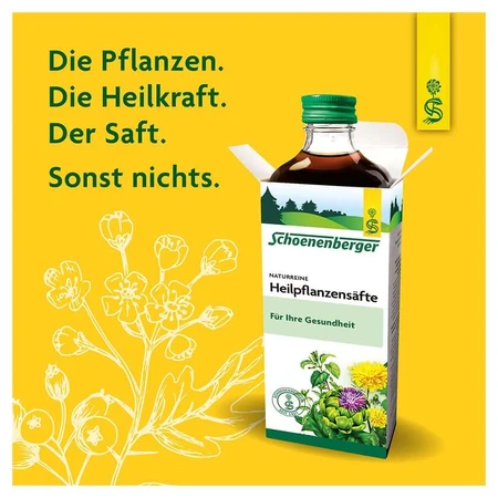 Schoenenberger Naturreiner Heilpflanzensaft St. Janskruid 200 ml