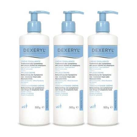 DEXERYL Pflegecreme Dreierpack 3X500 g