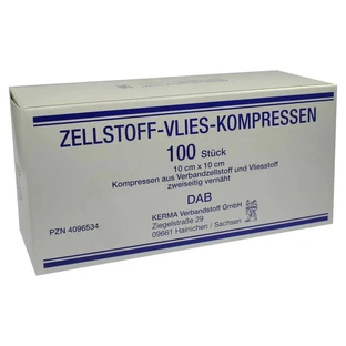 Compresses en cellulose non tissée non stériles 10x1 100 pcs.