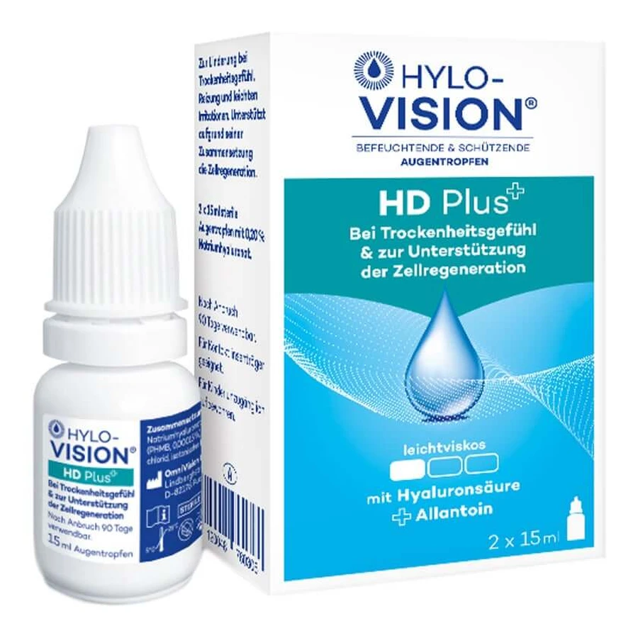 HYLO-VISION HD Plus 2X15 ml