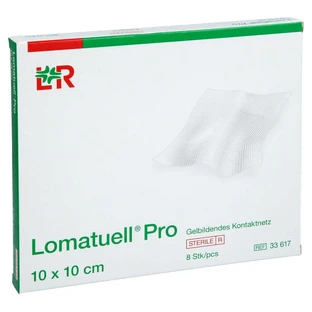 Lomatuell Pro 10x10 cm steriel 8 stuks
