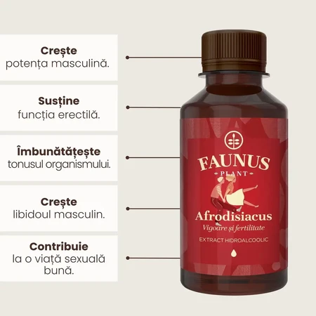 Tinctuur Afrodisiacus 200 ml, Faunus Plant