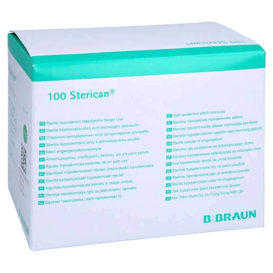 Sterican wegwerpcanule 21 G 25 Mm 100 stuks