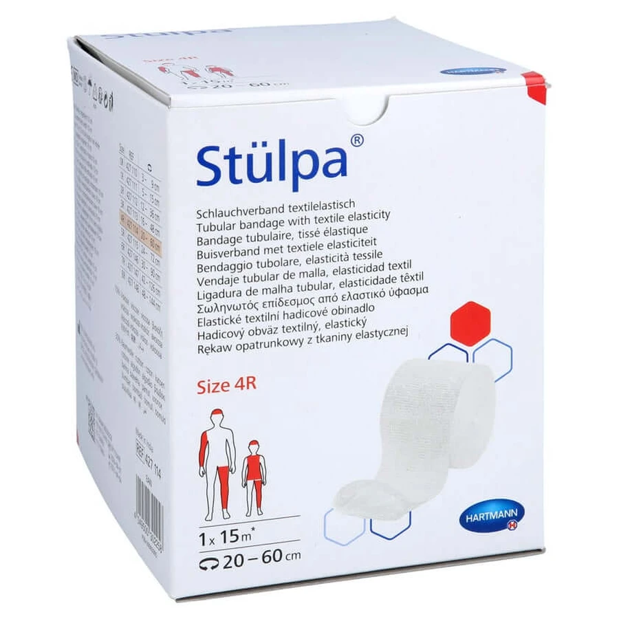 Stülpa roll 4R 10 cmx15 m tête/jambe/axe 1 pc