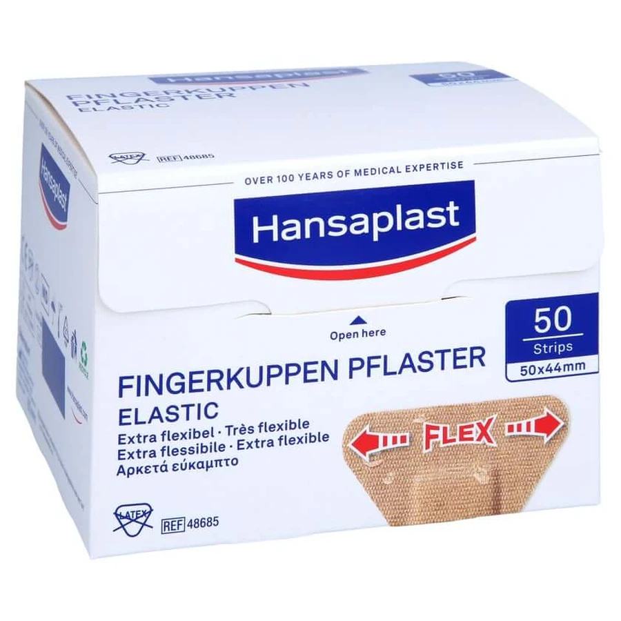 Hansaplast Elastische vingertoppleister 50 st