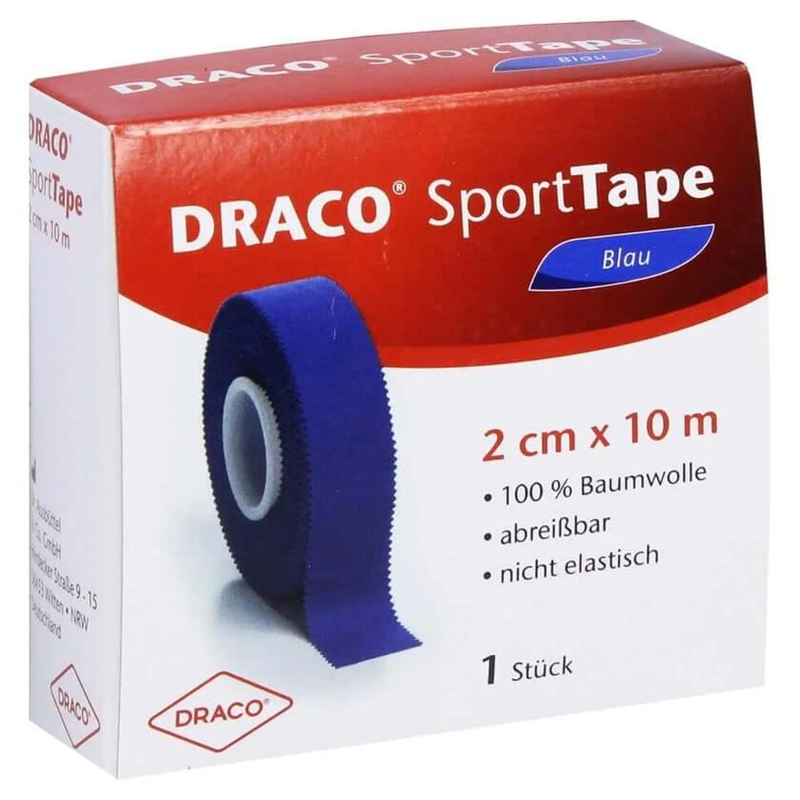 Draco esparadrapo 2 cmx10 m azul 1 ud.