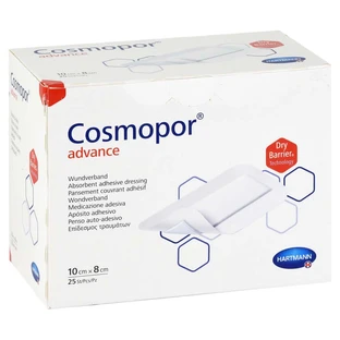 Cosmopor Advance wondverband 8x10 cm 25 st.