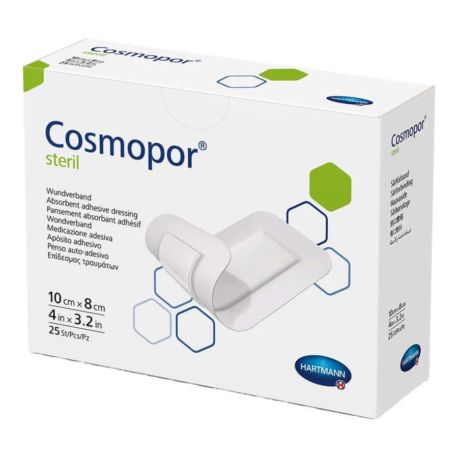 Cosmopor sterile 10 x 8 cm 25 pcs.