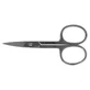Nail scissors 9 cm curved stainless 1 pc