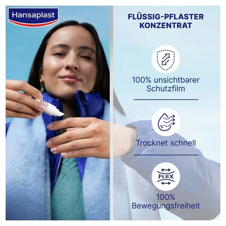 Hansaplast Second Skin Protection Liquid Concentrate 10 ml