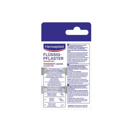 Hansaplast Second Skin Protection Liquid Concentrate 10 ml