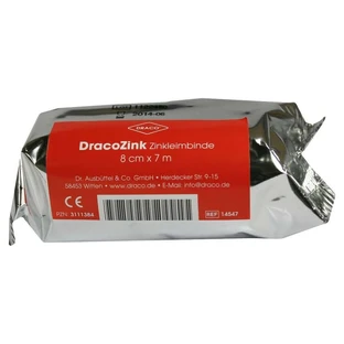 Zinc adhesive bandage Dracozink 8 cmx7 m 1 pc