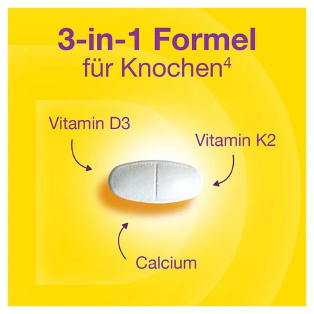 VIGANTOLVIT Vitamin D3 K2 Calcium 2X60 pcs.