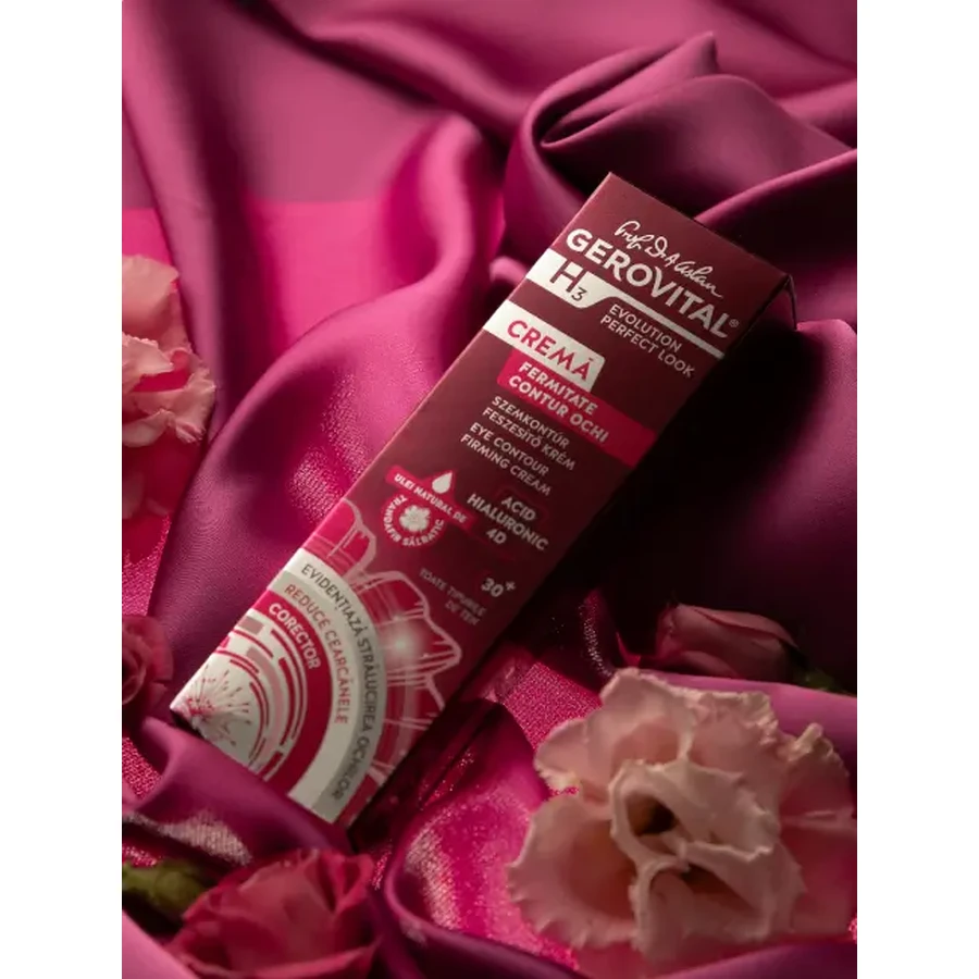 Gerovital H3 Evolution Verstevigende Oogcrème, 15 ml, Farmec