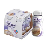 Fortimel Compact Fibra bebida nutricional Cappuccino 4X125 ml